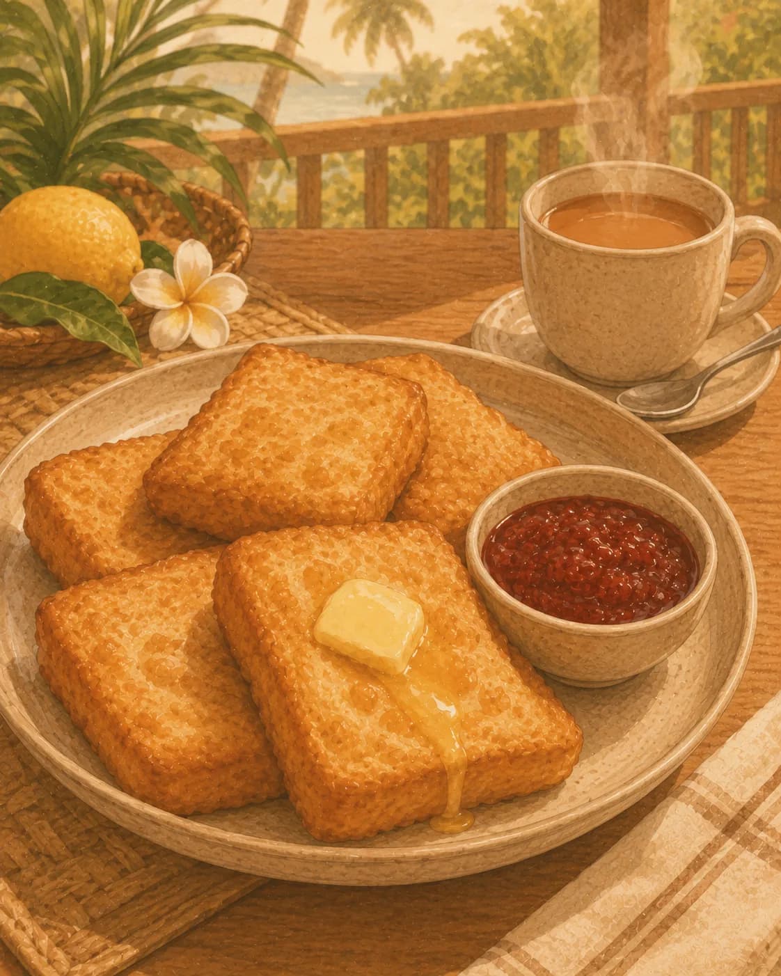 Babakau, petit-déjeuner de Fidji